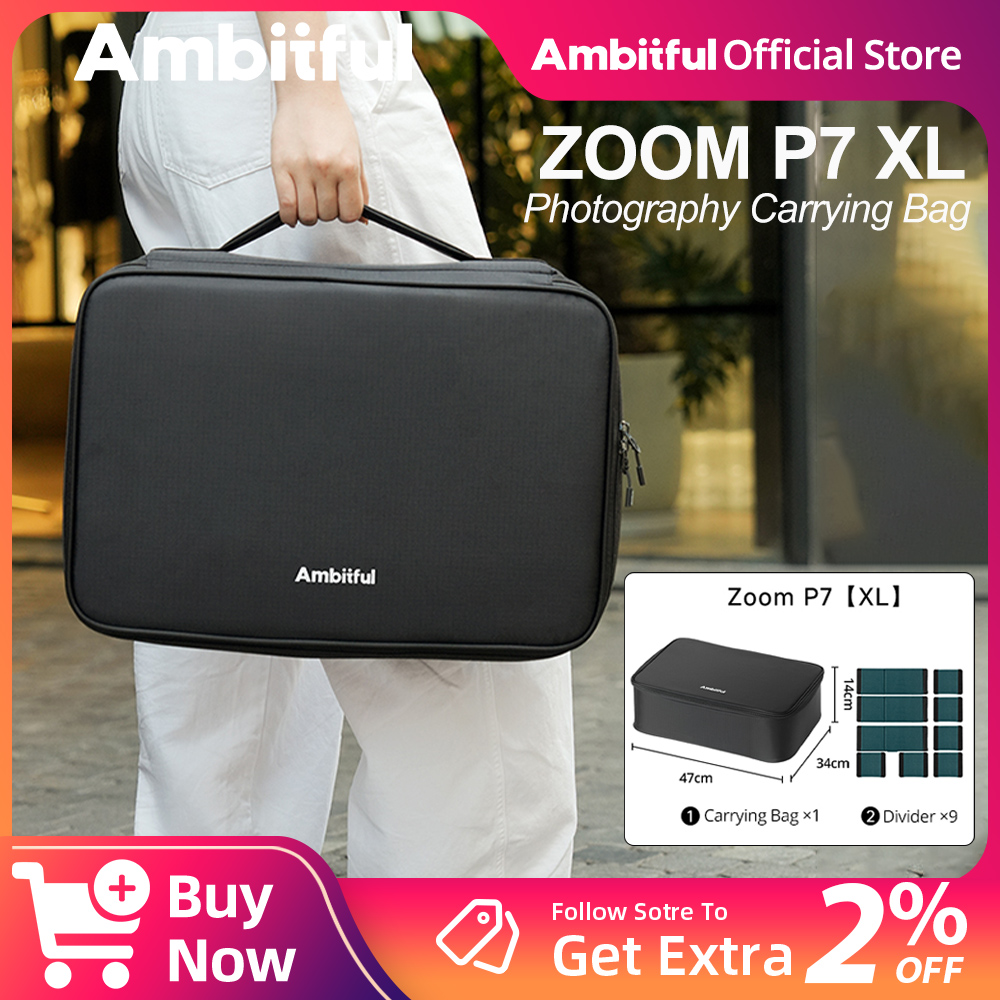Ambitful ZOOM P7II XL Borsa da - Drone Gimbal recensione e prezzo
