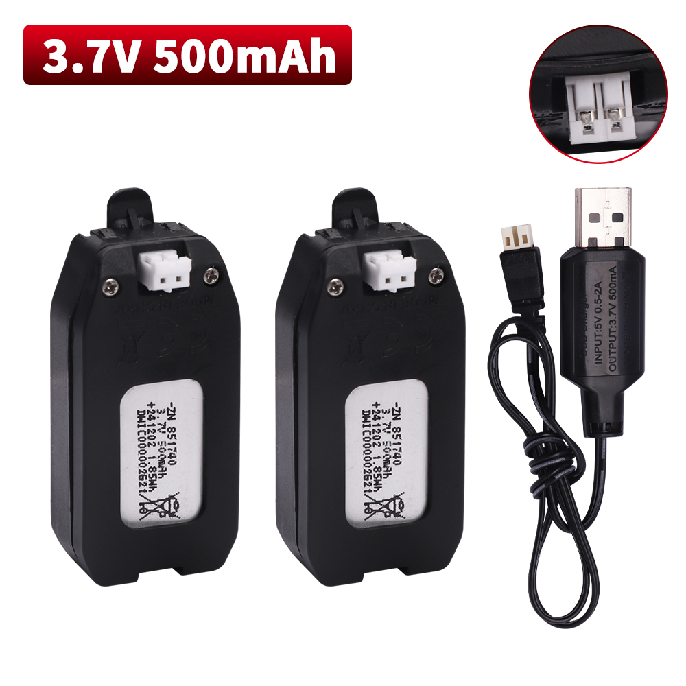 Batteria al litio 3.7V 500mAh  - Eachine Drone E010 recensione e prezzo