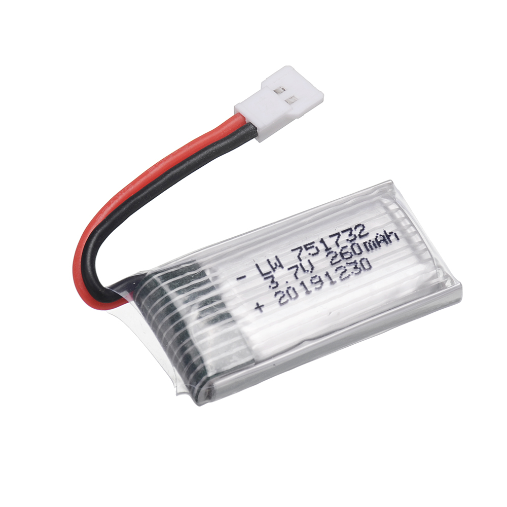 Batteria Lipo 3,7V 260mAH con  - Eachine Drone E010 recensione e prezzo